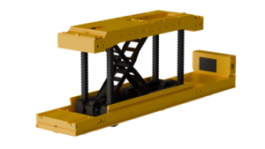 20T大行程举升双辊筒输送AGV